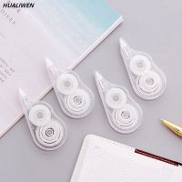 【CW】 2Pcs Simple Transparent Correction Tape Mini Roller White Eraser School Office Stationery
