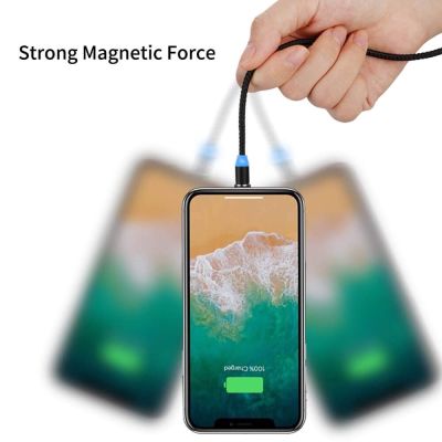 READY STOCKMagnetic USB Cable Type C Micro USB Fast Charging Data Cable For Xiaomi charge line Magnetic Cable