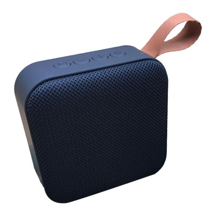 mini-wireless-speaker-fabric-pattern-subwoofer-music-player-speaker-with-multiple-playback-modes-and-long-lasting-playtime-compatible-with-most-smart-systems-adaptable