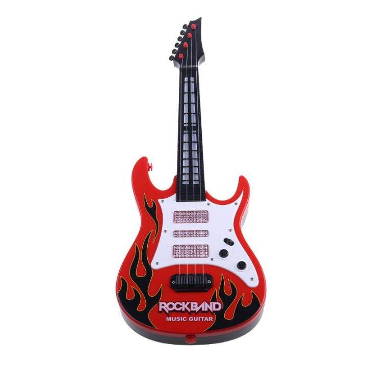 music-electric-guitar-4-strings-musical-instrument-educational-toy-kids-toy-gift