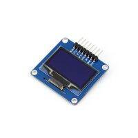 Waveshare 1.3นิ้ว128*64 OLED อินเทอร์เฟซ Spi/ I2C หัวหมุดโค้งแนวนอนขายตรงจากโรงงาน