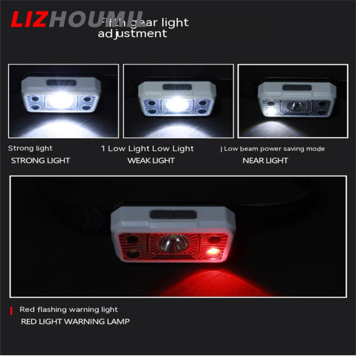 lizhoumil-ไฟไฟหน้ารถมอเตอร์ไซค์แบบ-led-ชนิด-c-แบบพกพา-ไฟส่องสว่างตอนกลางคืน