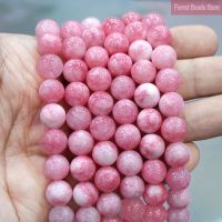 Light Pink Rose Jasper Beads 15" Strand Natural Stone Diy Bracelet Charm Beads for Jewelry Making 4 6 8 10 12MM Free Shipping Cables