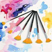 ศิลปินรวบรวม6x Aquarell-Pinselstift-Set, Künstler-Pinsel-Set Für Öl, Kinder Und