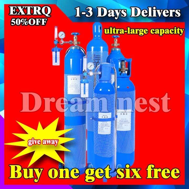 Medical Oxygen Tank 10lbs/20lbs Portable Oxygen Tank Oxygen Regulator