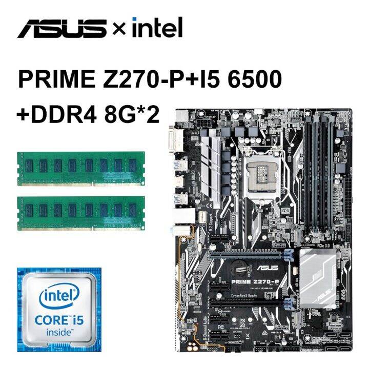 ชุดวงจรหลัก-z270-p-asus-นายกพร้อม-i5เมนบอร์ด-cpu-6500ที่มีชิปเซ็ต-intel-z270-4-ddr4-64gb-pci-e-3-0-2xm-2-atx