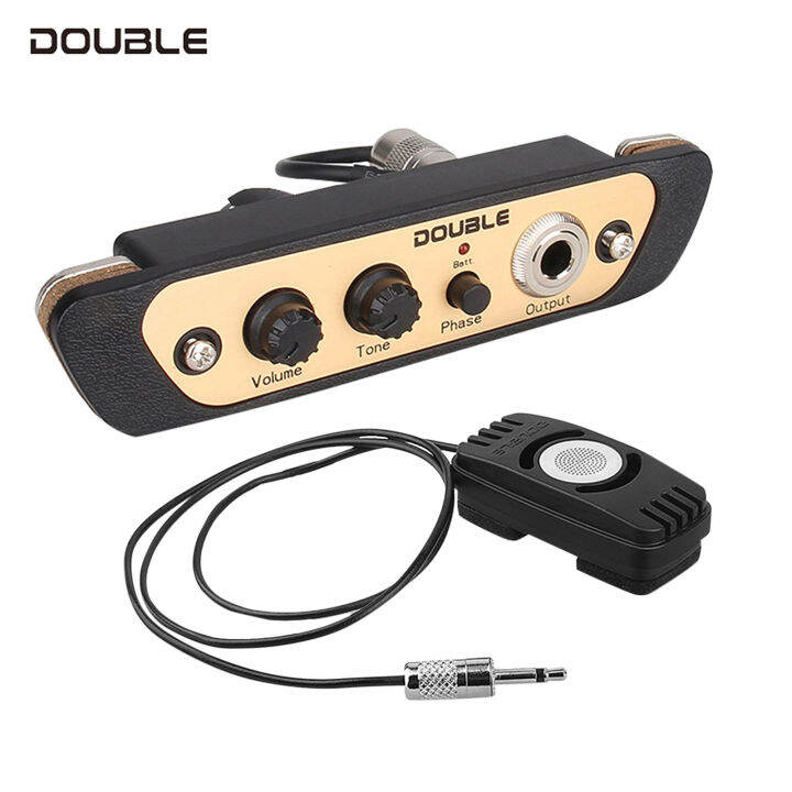 DOUBLE CJ01L Cajon Box Drum Preamp Pickup Musical Instrument Pickup