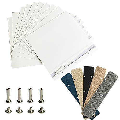 Vienrose Photo Album Self Adhesive Scrapbook Refill Pages for 11x10