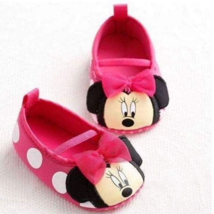 Minnie mouse hot sale crib shoes