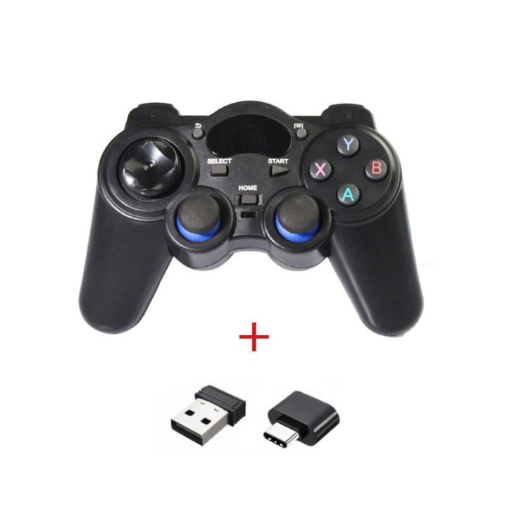 2.4G Wireless Controller PC Gamepads Gaming Joystick Compatible For ...