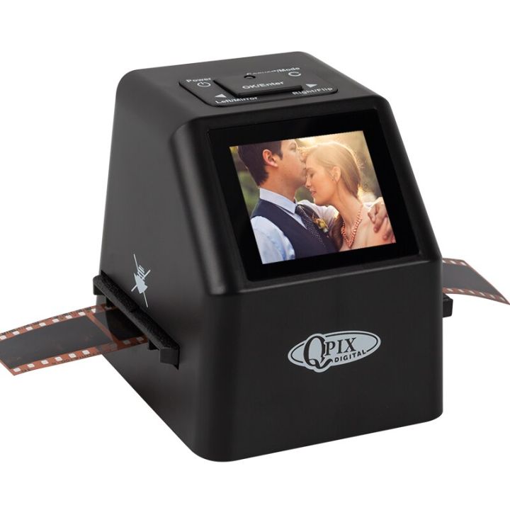 QPIX Digital Film Slide Scanner Converts 35Mm 126 110 Super 8 Film