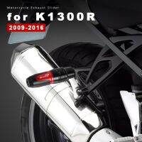 แผ่นเลื่อนท่อไอเสียอลูมิเนียมแผ่นกันชนอุปกรณ์ K1300R รถจักรยานยนต์สำหรับ BMW K1300 K 1300 R 1300R 2009-2016 2012 2013ฝาครอบ2015 2014