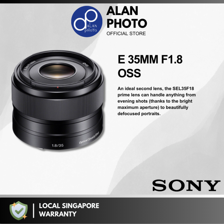 Sony E mm F1.8 OSS Lens For Sony A/A/A/ZV E