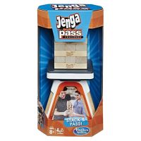 สินค้าขายดี!!! ของเล่น เกม ถอดไม้ ตึกถล่ม ฮาสโบร Hasbro Jenga Pass Challenge Board Game ของแท้ ของเล่น โมเดล โมเดลรถ ของเล่น ของขวัญ ของสะสม รถ หุ่นยนต์ ตุ๊กตา โมเดลนักฟุตบอล ฟิกเกอร์ Model