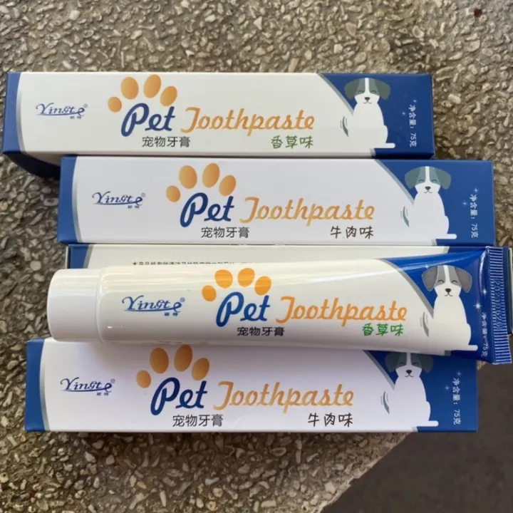 Pet Toothpaste for cats and dogs Lazada PH