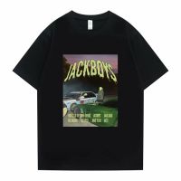 JackCactus Jack Graphic Print T Shirts Vehicle Tees Short Sleeve Summer Fashion Men Tshirt Ulzzang Asap Rocky T-shirt Tops