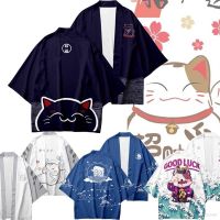 ☊✤◆ เสื้อคาร์ดิแกนกิโมโนลําลอง ทรงหลวม พิมพ์ลายกราฟฟิค Shiba Inu พลัสไซซ์ แฟชั่นสําหรับผู้หญิง และผู้ชาย