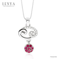 Lenya Jewelry  จี้สัญลักษณ์ Zodiac ประจำราศีกรกฏ ความอ่อนไหวและการเป็นผู้ให้ บนตัวเรือนเงินแท้ชุบทองคำขาวแท้