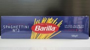 BARILLA - hộp 500g SỐ 3 - MÌ SỢI HÌNH ỐNG CÁC CỠ Ý No 3 Spaghetti Pasta