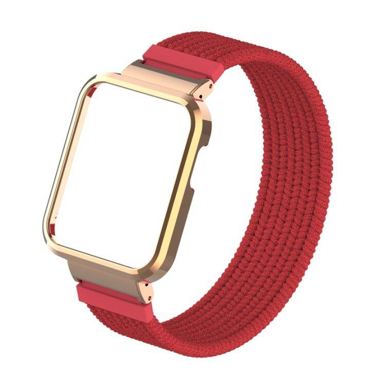 dla-xiaomi-mi-watch-lite-pasek-bransoletka-nylon-elastyczny-warkocz-pasek-na-r-k-sport-band-z-metalow-obudow-protector-film-dla-redmi-zegarek