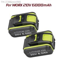 zmnf90 20V 6. 0ah/6000Mah Lithium Ion Batterij Vervanging Voor Worx WA3551 WA3551.1 WA3553 WA3553.2 WA3641 Batterij