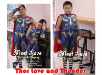 ชุดแฟนซีเด็ก ชุดซุปเปอร์ฮีโร่ ชุดธอร์ Costume Cosplay Thor Love and Thunder Superhero