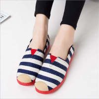 Casual Flat Shoes Slip-ons รองเท้าผู้หญิง รองเท้าแฟชั่น รุ่น แสงซุปเปอร์ รองเท้าผ้าใบ