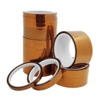 XHLXH 30M Electronic Accessories 10mm 20mm 30mm Adhesive Tape Polyimide Brown Insulating Tape Thermal Insulation Tape High Temperature Tape BGA Tape