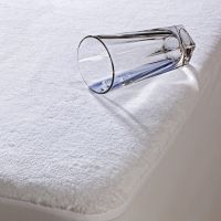 ✎☂☞ 160X200 Cotton Terry Matress Cover Waterproof Mattress Protector Anti-Pull Air-Permeable Anti Dust Mite Mattress Pad Cover