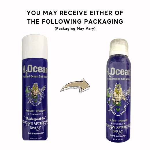 H2Ocean Piercing Aftercare Spray 4 fl. oz. PACKAGING MAY VARY Lazada PH