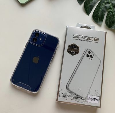 เคสใสหลังแข็ง iphone เคส Space เคสใสหลังแข็งปุ่มสีเงิน เคสกันกระแทก  เคสไอโฟน13 13pro 13promax 12promax 12pro 12 11promax 11pro 11 XSmax XS X XR 7plus 8plus 6plus 6s plus 7 8 SE 2020 6G 6S