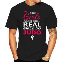 Judo Shirt Real Girls Love Judo3-เสื้อยืดคอกลมบุรุษ