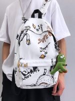 Semir bag male students ins tide cool Japanese high school student backpack male fashion bag man