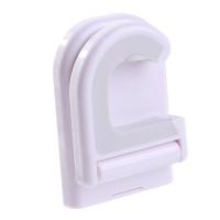 XHLXH White Traceless Swab Room Wall Mounted Door Bathroom Storage Mop Holder Broom Hook Mop Clamp