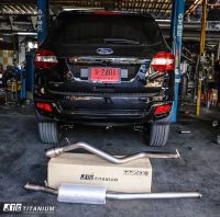 ท่อไอเสีย ชุดท่อตรงรุ่น Ford Everest 2.2/3.2งานแท้ JTC TITANIUM