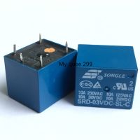 Yingke รีเลย์5ชิ้น/ล็อต Srd-03vdc-sl-c Srd-05vdc-sl-c Srd-12vdc-sl-c 3V 5V 12V 10a 250vac T73 5pin