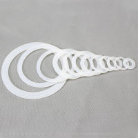 54pcs M6*19mm*1mm silicone gasket washer mat soft silica gel cushion pad ring hole gaskets sealing washers