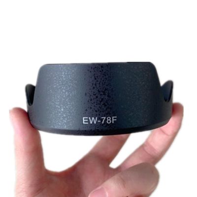 ฝาครอบมงกุฎ EW-78F ม่านบังแดดสำหรับ Canon RF 24-240 F/4-6.3คือ USM 72Mm