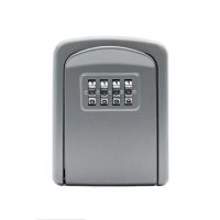【CW】 Aluminum Alloy Password Lock Wall Mounted Safe Outdoor 4 Bit