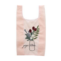 Ladies Transparent Tote Bag Organza Gauze Beach Bag Embroidered Tote High Quality Eco-Friendly Handbag Purse Girl