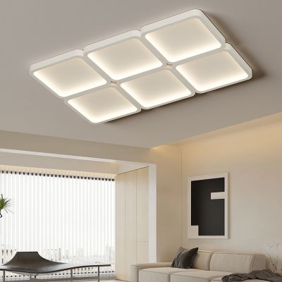 [COD] room 2023 new modern minimalist atmospheric ceiling style designer geometric master bedroom lamps
