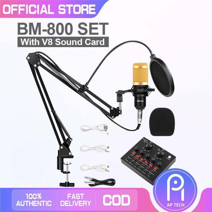 AP Original Meet BM-800 Condenser Microphone Kit With V8 ...