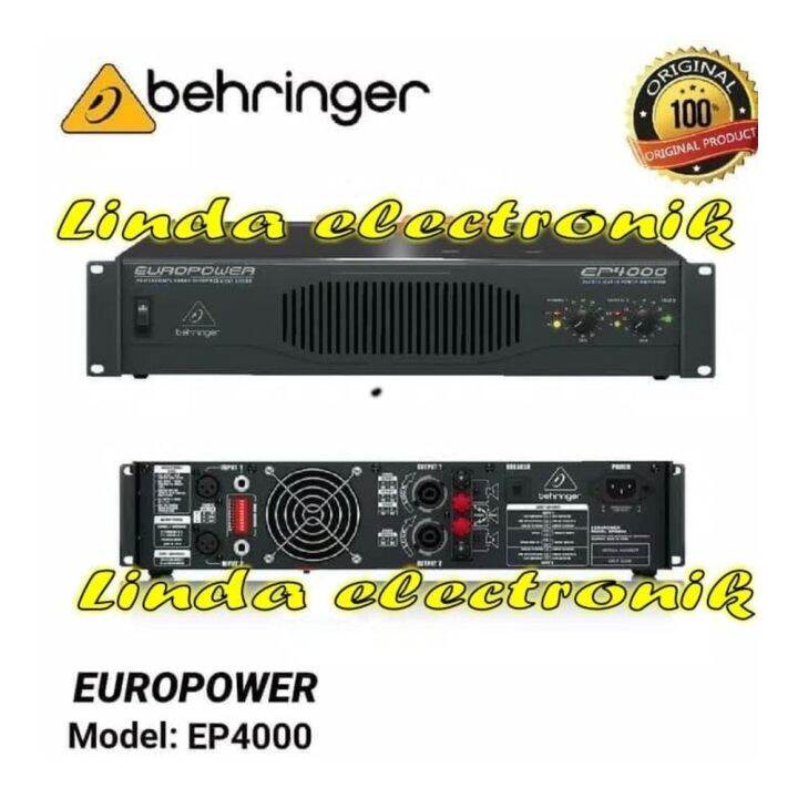 new Power Behringer EP4000 Amplifier EuroPower EP 4000 Original