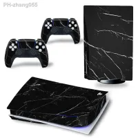 Black Marble Design skin sticker for PS5 3020