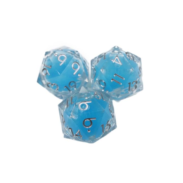 rpg-sharp-edge-d20-33mm-black-blu-dice-d20