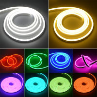 220V RGB Neon Led Under Cabinet Kitchen Light Strip 910M Waterproof Indoor Outdoor Wardrobe Closet Night Lamp