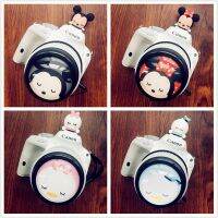 【hot】┇☃❣  CANOM M50 II M100 M200 EOSm3 m5 15-45mm mirrorless Cartoon Pig 49MM Cap Hot Shoe Cover