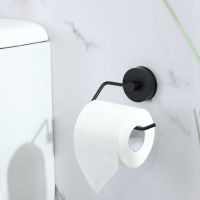 Self-Adhesive Toilet Paper Holder Bathroom Stainless Holder Toilet Punch-free Roll Paper Holder Kitchen Hook Storage Holder Toilet Roll Holders