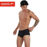 2023¤ Speedo สามเหลี่ยมกางเกงว่ายน้ำชาย 17 ซม.นักมวยขนาดเล็กการฝึกอบรมมืออาชีพกีฬาฟิตเนสแห้งเร็วป้องกันคลอรีนกางเกงว่ายน้ำทรงสลิมฟิต