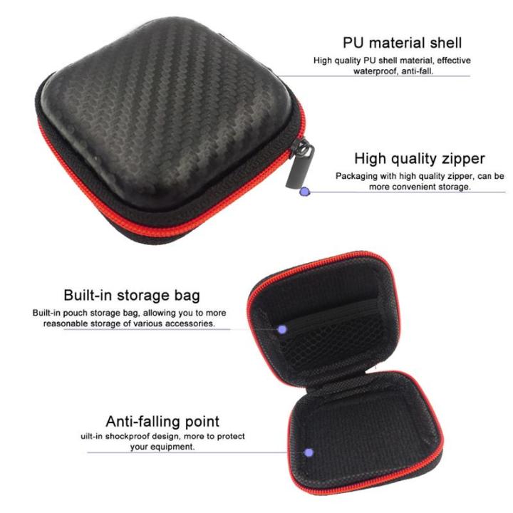 portable-mini-zipper-square-hard-aseismic-moisture-proof-headphone-bag-storage-box-headset-case-for-sd-tf-cards